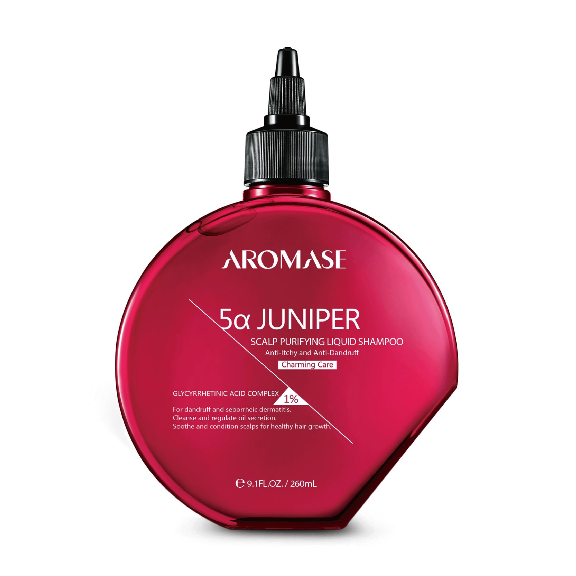 Рідкий пре-шампунь для шкіри голови Aromase 5α Juniper Scalp Purifying Liquid Shampoo Charming Care, 260 мл